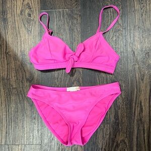 Gianni Bini hot pink bikini